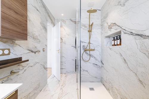 Bilik mandi di Appartement Mamabaldi