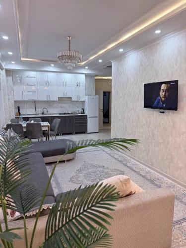 Kuchyň nebo kuchyňský kout v ubytování DownTown