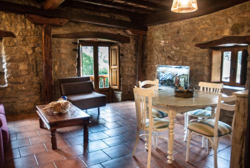 Posezení v ubytování El Mijolar Apartamentos