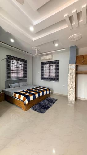 Llit o llits en una habitació de Sima résidence