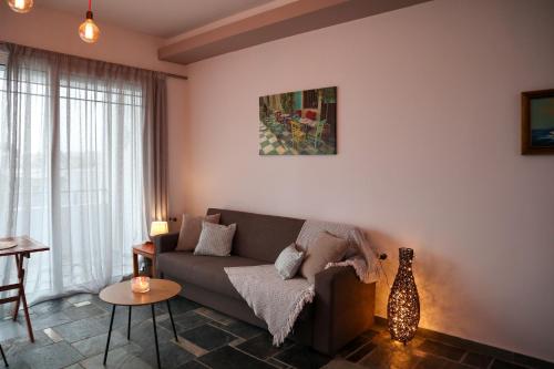 Seascape Apartment with Private Balcony in Faliraki