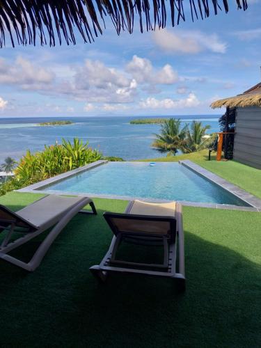 Piscina a Faré Mahi Mahi o a prop
