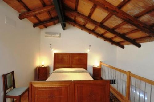 Ліжко або ліжка в номері Agriturismo Giorgio Colutta
