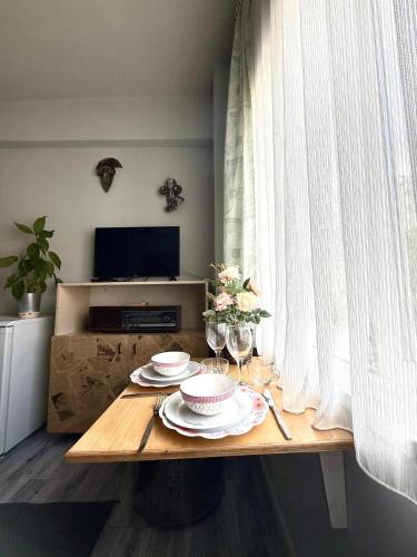 Antalya merkez deniz yakını muhteşem mutfaklı studio daire