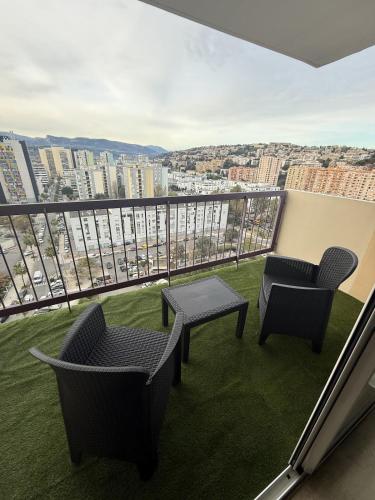 Deux pièces moderne avec balcon & Vue dégagée