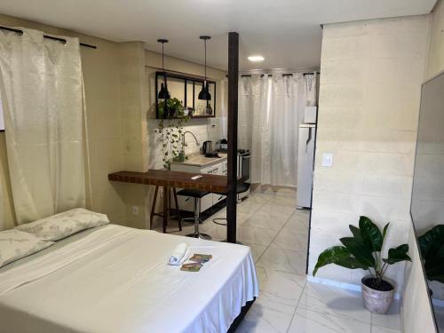 Flat 1 - private kitchen and air-conditioning
