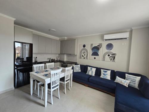พื้นที่นั่งเล่นของ Doar Apartment