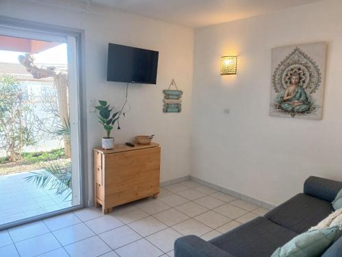 Le Primavea studio rez-de-chaussée de jardin