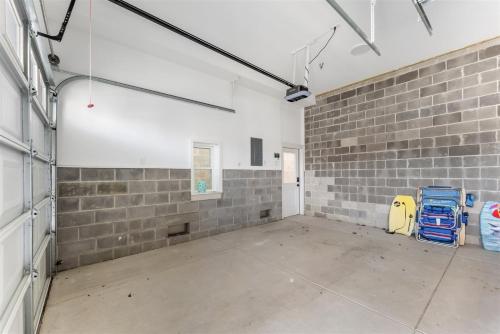 an empty room with a brick wall at 921 Asbury Ave, Unit C in Ocean City