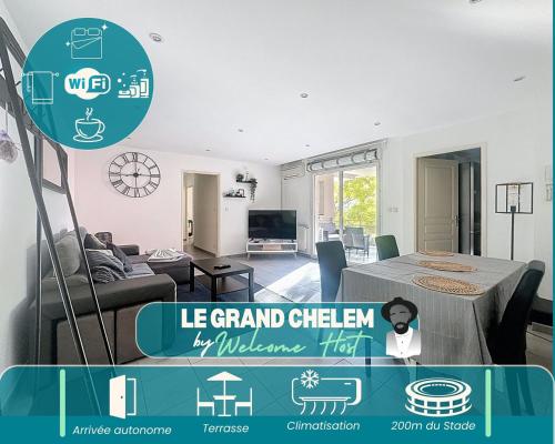 Le Grand Chelem, Bel appartement secteur Ovalie