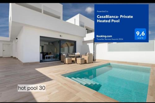 CasaBlanca- Private Heated Pool