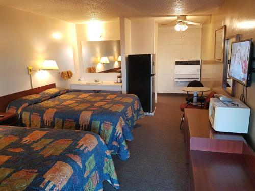 Ένα δωμάτιο στο Shamrock Motel