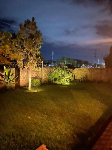 Taman di luar Starehe Villa