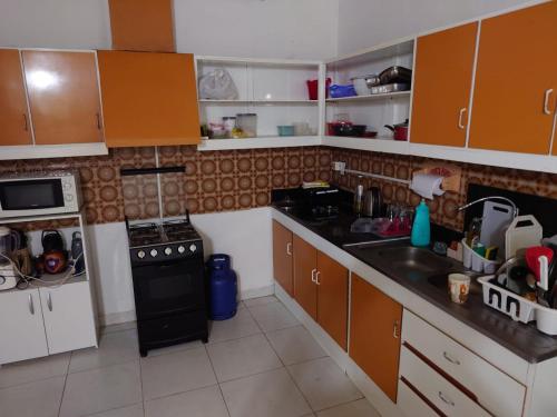 Cuina o zona de cuina de Hostel Chaton