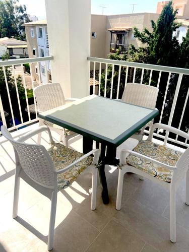 Villa Alexia Apartments Brisa 2nd Floor Stairs 2BR Pool view 9 min to Sea 5min to Town AT1833