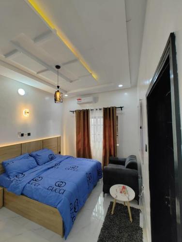 Llit o llits en una habitació de Ham-Appart