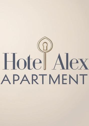 Certifikat, nagrada, logo ili neki drugi dokument izložen u objektu Hotel Alex