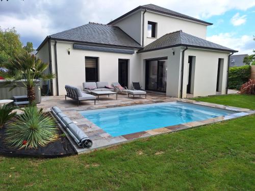 Villa avec piscine et jacuzzi proche de Nantes et de La Baule - Pornichet