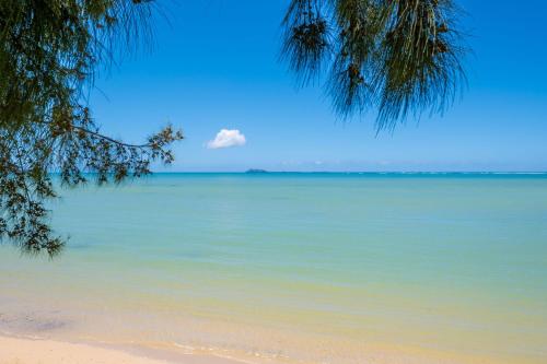 OCEAN beachfront flat, 3 bedrooms en suite, Grand Gaube