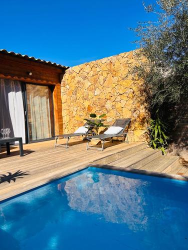 Villa Carmen avec petite piscine privée