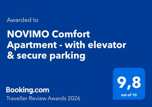 a screenshot of the nomite comfort appointment with elevator and secure parking at NOVIMO Comfort Apartment with elevator and secure privat parking space in Terrasini