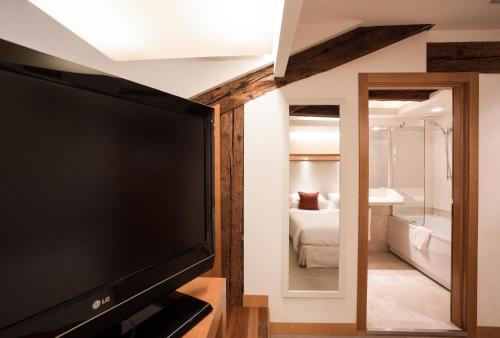 Koupelna v ubytování Ruzzini Palace Hotel