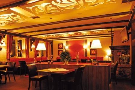 Ruang duduk di Gasthaus Zur Rebe