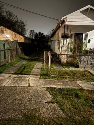 a house on the side of a street at Traditional Nola in New Orleans