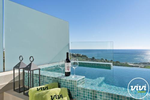 ViVi Homes - Villa Huracan, private pool, sea view, terrace