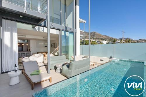 ViVi Homes - Villa Huracan, private pool, sea view, terrace