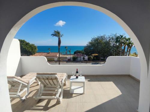 Apartamento 1ª Linea de la playa con Vistas al mar