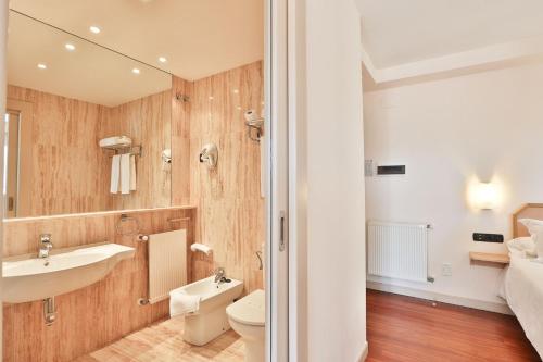 Koupelna v ubytování Apartamentos Mundaka