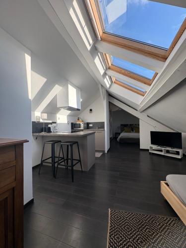 Petit Loft proche Place Darcy