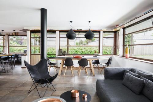 Posezení v ubytování Maison Starck