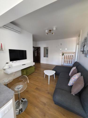 โทรทัศน์และ/หรือระบบความบันเทิงของ Holidays Apartment