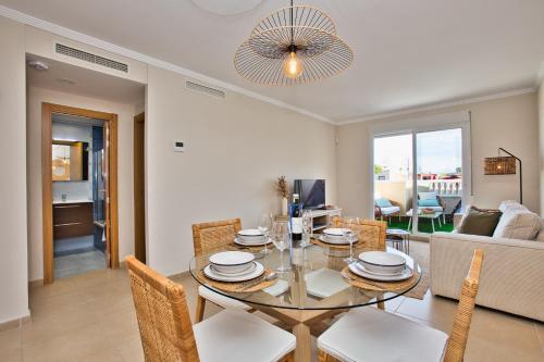 DENIA Playa Santa Ana Adosados - Cómodo apartamento con Piscina, Terraza y Parking, a 2 minutos de la playa