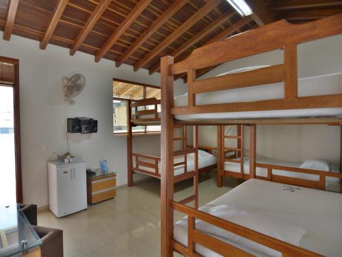 Postel nebo postele na pokoji v ubytování Hotel Monarca