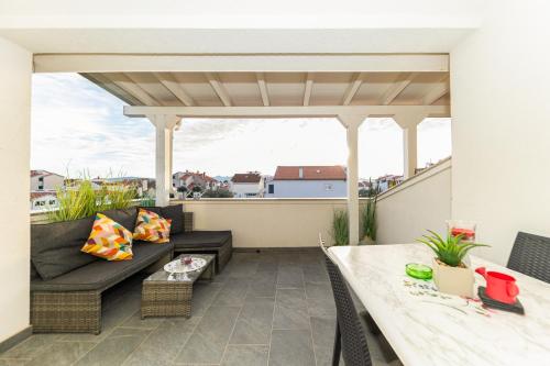 Balcony o terrace sa Villa Mičić