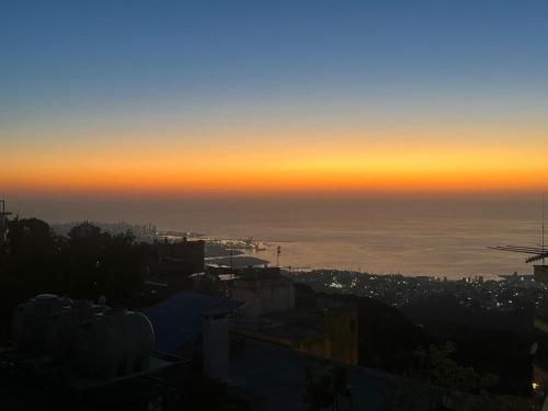 Mini 1BR Studio Central Broumana with Sea View