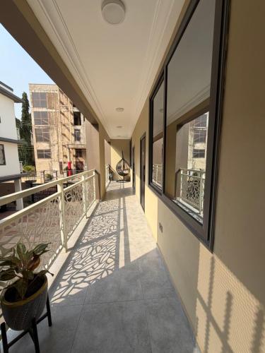 Balkón nebo terasa v ubytování Ritz Apartment