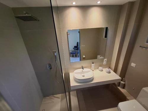 Kupaonica u objektu Yianetta Hotel & Suites