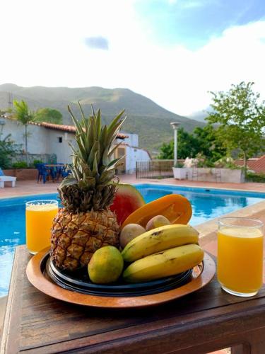 Mad i villaen eller i nærheden