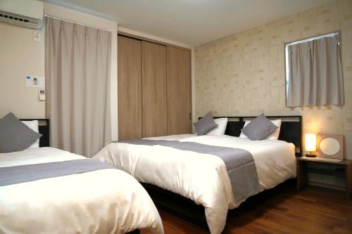 Osaka Namba 5 stations to Villa, 3 rooms, 2 toilets, 1 bathroom, Free Car park