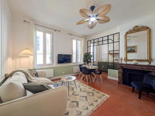 Plein centre d'Aix, bel appartement T2 rénové