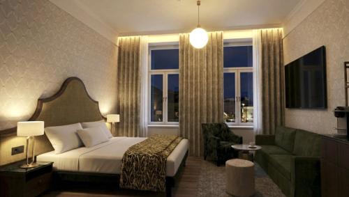 Llit o llits en una habitació de Thon Hotel Vasa