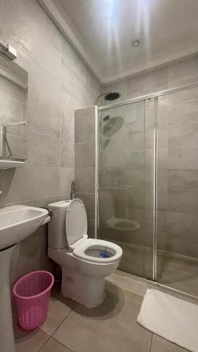 Kopalnica v nastanitvi SOFT HOTEL