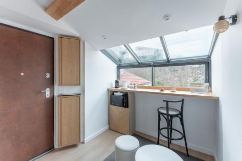 Le Petit Canut - T1 sous les toits avec vue