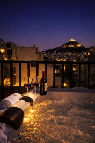 Athens Center Apartment with Private Jacuzzi