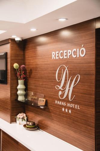 Vestíbul o recepció de Dabas Hotel