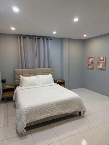 Llit o llits en una habitació de Villa Luna